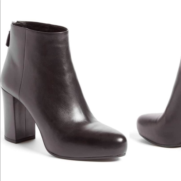 Prada Block Heel Booties 41 black leather - Picture 8 of 8